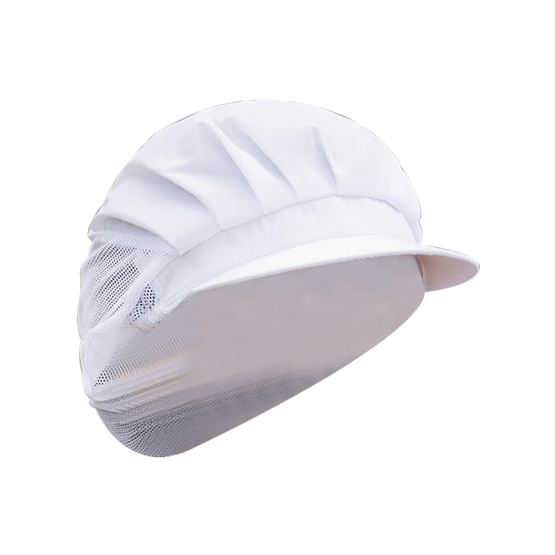 千以扬 半网 食品帽 头围50-60cm （单位：顶）  白色