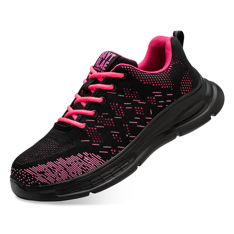 老管家 女士 劳保鞋 38码 （单位：双）  黑红