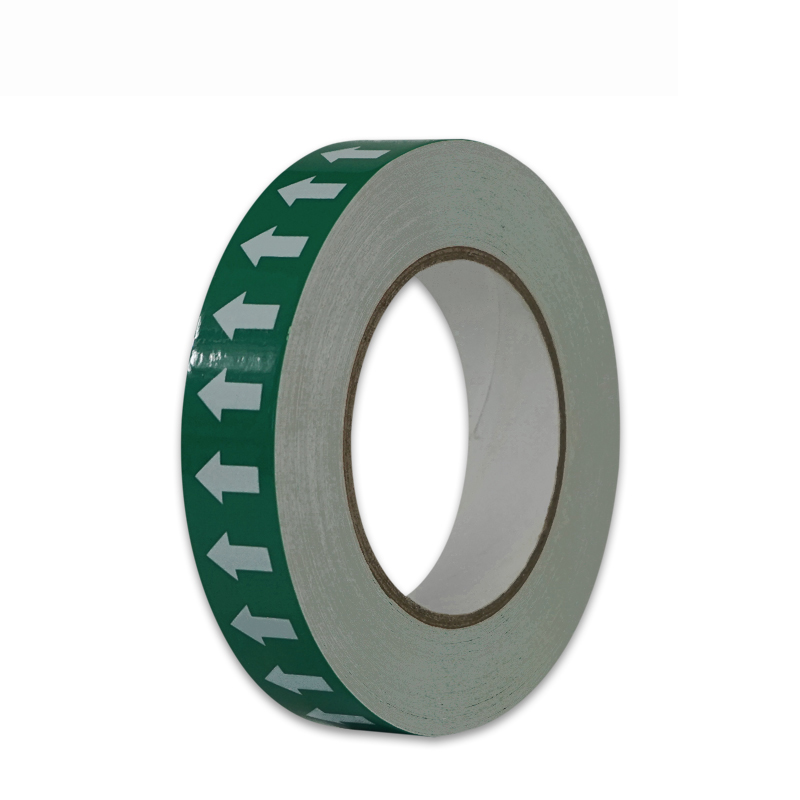 安赛瑞 33518 管道流向箭头带 2.5cm*27m （单位：张）  绿白