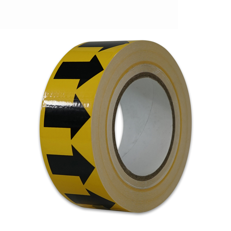 安赛瑞 33501 管道流向箭头带 5cm*27m （单位：张）  黄黑