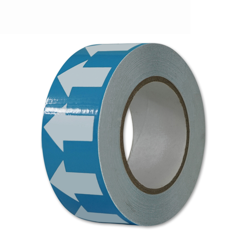 安赛瑞 33513 管道流向箭头带 5cm*27m （单位：张）  蓝白