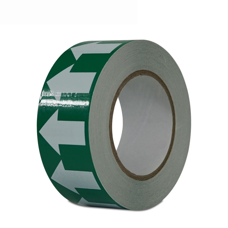 安赛瑞 33519 管道流向箭头带 5cm*27m （单位：张）  绿白