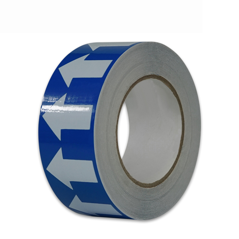 安赛瑞 33525 管道流向箭头带 5cm*27m （单位：张）  蓝白