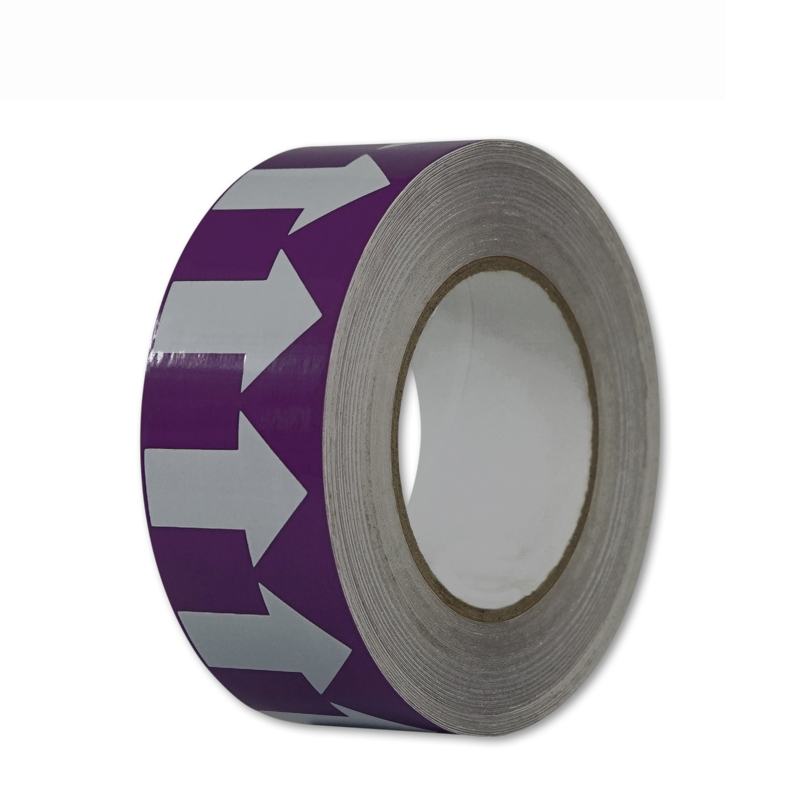 安赛瑞 33531 管道流向箭头带 5cm*27m （单位：张）  紫白