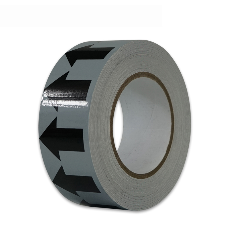 安赛瑞 33537 管道流向箭头带 5cm*27m （单位：张）  灰黑