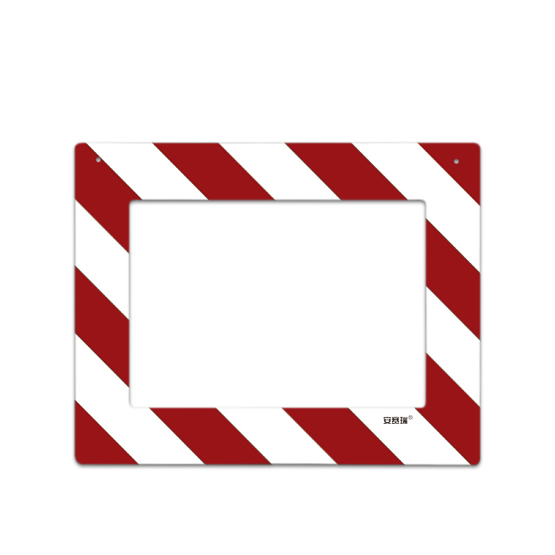 安赛瑞 12141 PVC材质 悬挂式区域标识框 398*312mm （单位：个） A4 红白