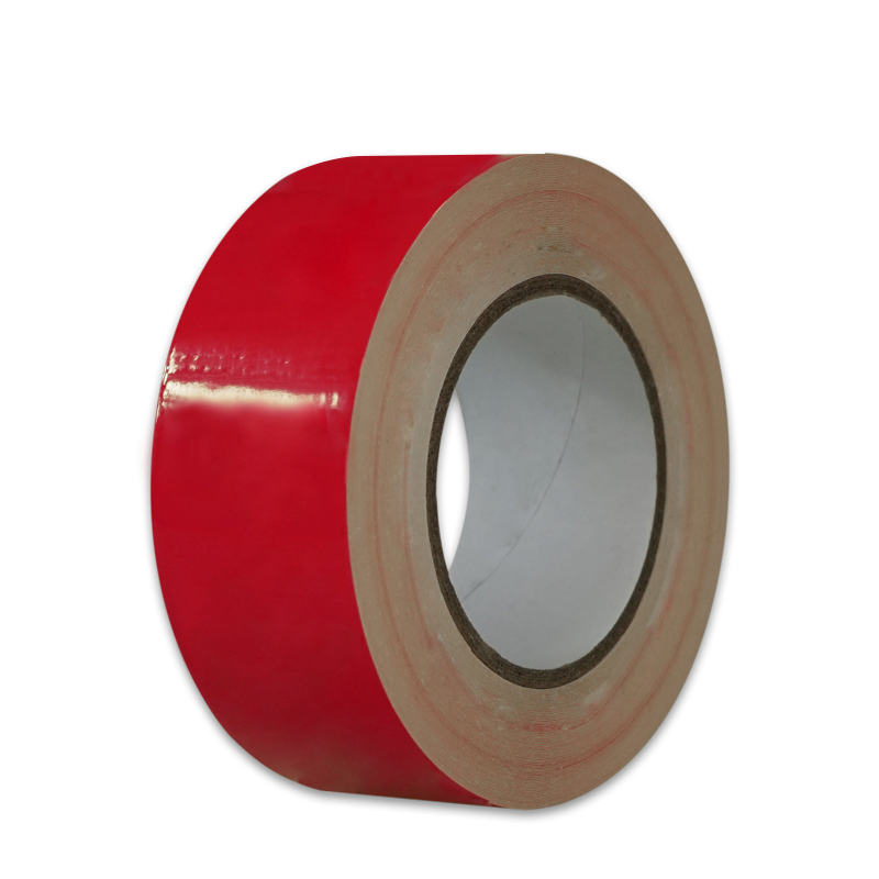 安赛瑞 33562 乙烯不干胶 管道标识色环带 10cm*27m （单位：卷）  红色