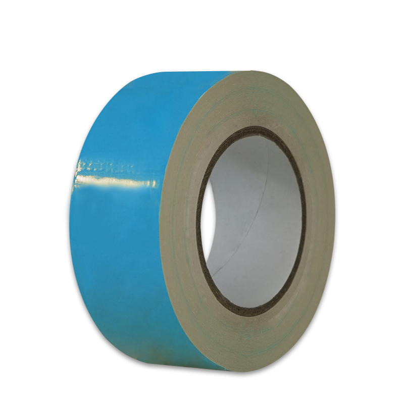 安赛瑞 33566 乙烯不干胶 管道标识色环带 2.5cm*27m （单位：卷）  浅蓝