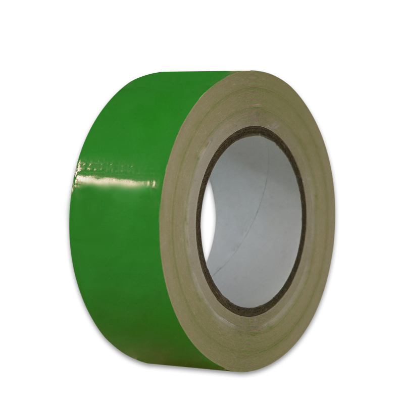 安赛瑞 33574 乙烯不干胶 管道标识色环带 10cm*27m （单位：卷）  绿色