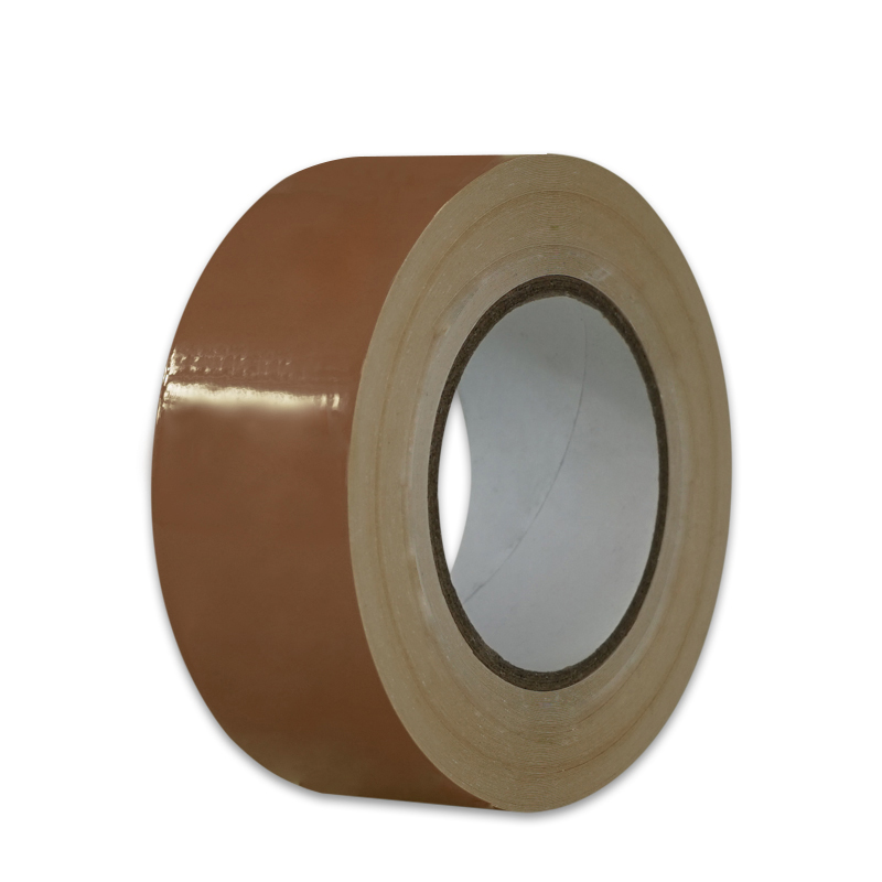 安赛瑞 33597 乙烯不干胶 管道标识色环带 5cm*27m （单位：卷）  棕色