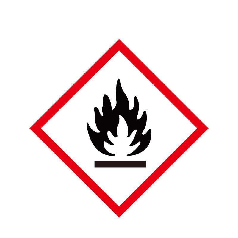 安赛瑞 39634 PET不干胶 GHS标签 10*10cm 50片/包 （单位：包） GHS-2 