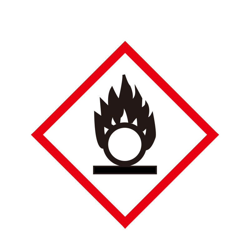 安赛瑞 39637 PET不干胶 GHS标签 10*10cm 50片/包 （单位：包） GHS-5 