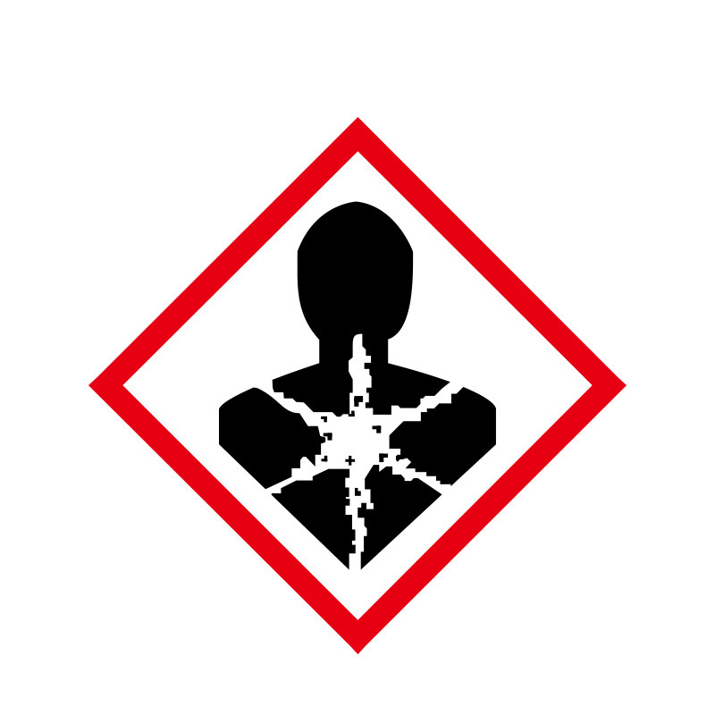 安赛瑞 39639 PET不干胶 GHS标签 10*10cm 50片/包 （单位：包） GHS-7 