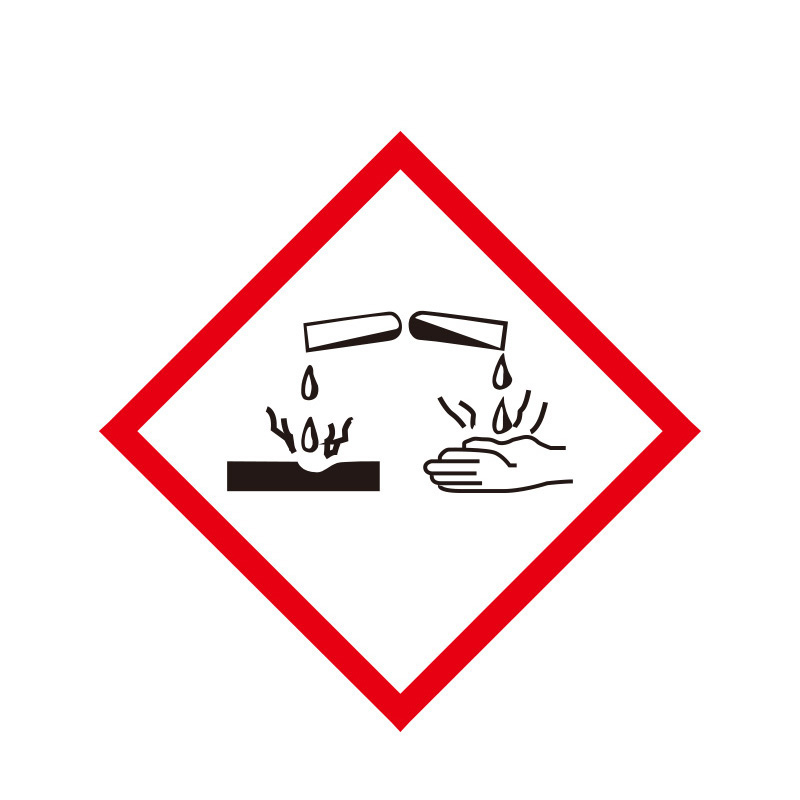 安赛瑞 39644 PET不干胶 GHS标签 5*5cm 50片/包 （单位：包） GHS-3 