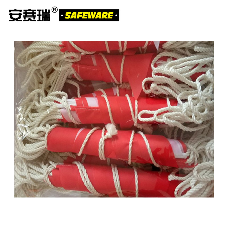 安赛瑞 13930 电力施工安全警示围旗 长度20m （单位：卷） 含警示标识 红白