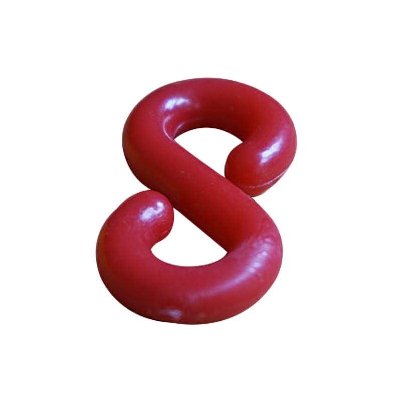 安赛瑞 10551 塑料链条S扣 中号 40个/包 （单位：包）  红色