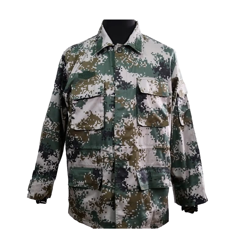 安赛瑞 10399 长袖迷彩服套装 165码 （单位：套） 丛林迷彩 