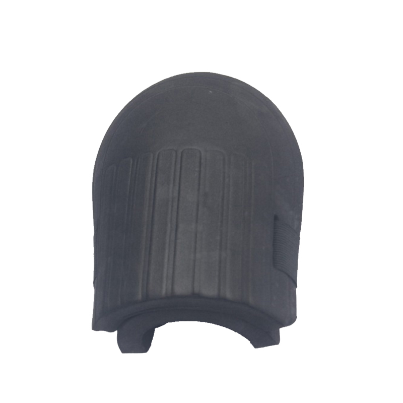 安赛瑞 13837 EVA材质 工业抗疲劳护膝 19*15*1.3cm 5副/包 （单位：包） 带可调节魔术贴 黑色