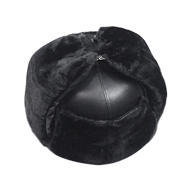 金能电力（JINNENGDIANLI） JN-AQM-GY-MB 仿羊剪绒棉安全帽  （单位：顶） 布面 黑色