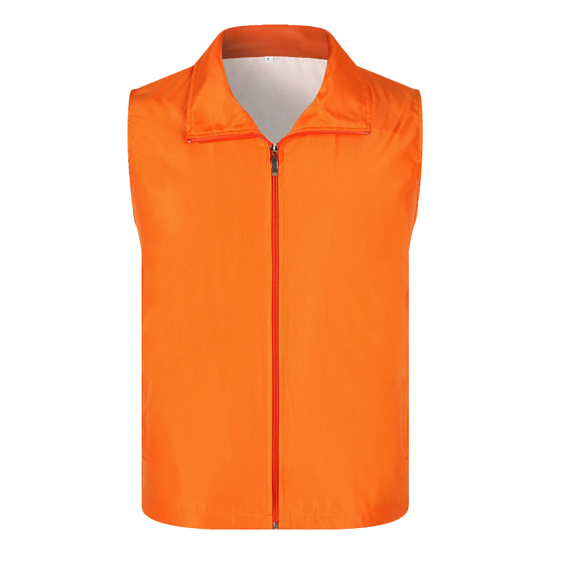 安赛瑞 26020 广告促销背心 XXL码 （单位：件）  橘色