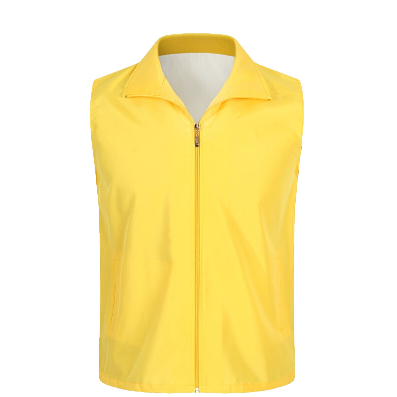 安赛瑞 26024 广告促销背心 XL码 （单位：件）  黄色