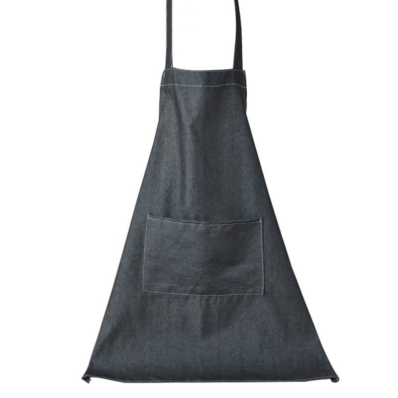 安赛瑞 11381 牛仔围裙 约79*68cm 2件/袋 （单位：包）  黑色