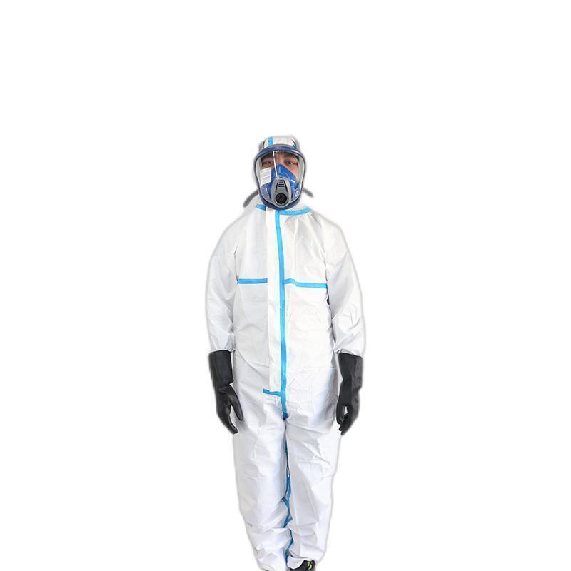 汉盾 HD-BP616 工业连体式防护服 XL码 （单位：件） 带帽 白色