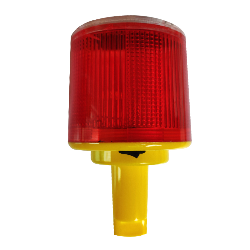 安赛瑞 25387 太阳能警示灯 140*80mm（插销直径25mm) （单位：个） 插入式 