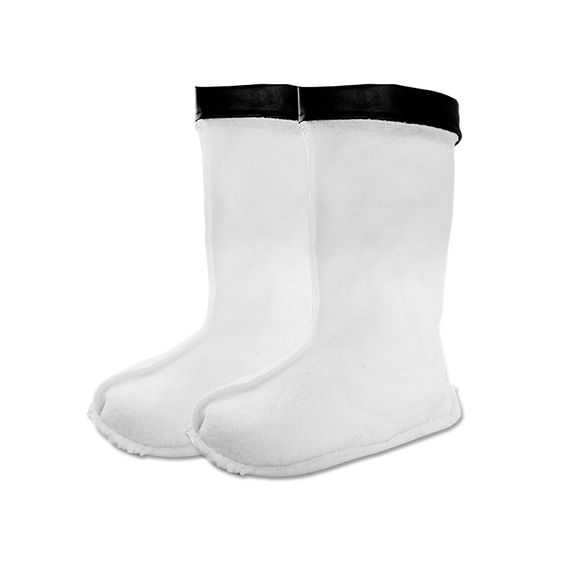 安赛瑞 25533-40 冬季中筒雨鞋棉套 40码 （单位：双） 长度约34CM 白色