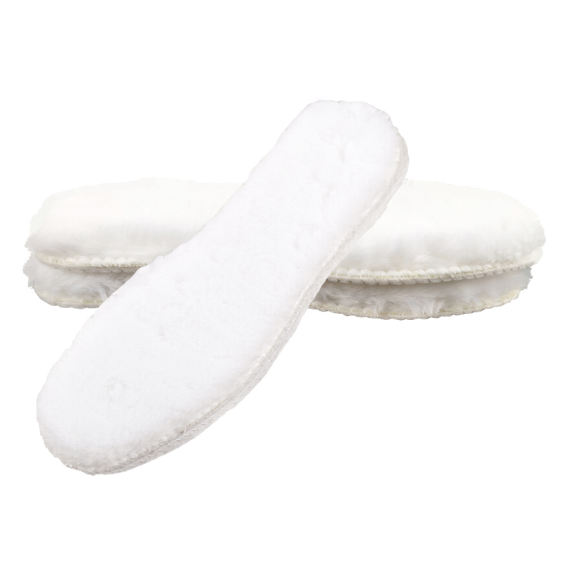 安赛瑞 25562-42 保暖加绒鞋垫 42码 （单位：双） 长约26CM 白色