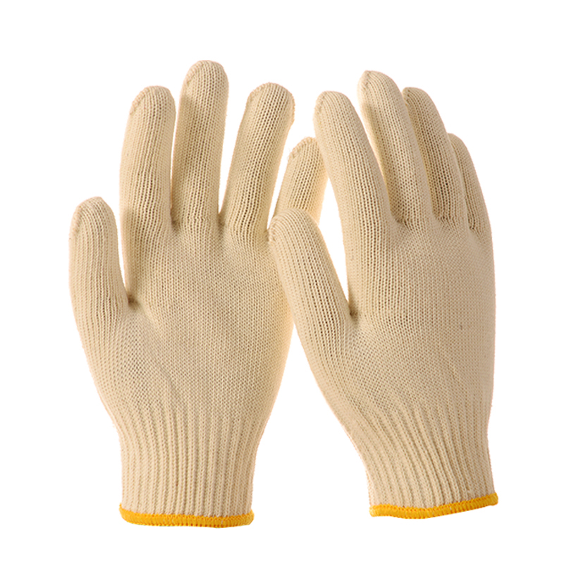 好员工 H10-C600 棉纱手套 12付/打 （单位：包）  黄色