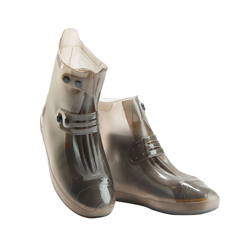 安赛瑞 28126 加厚款防雨鞋套 XL码 （单位：双） 40-41码 咖啡色