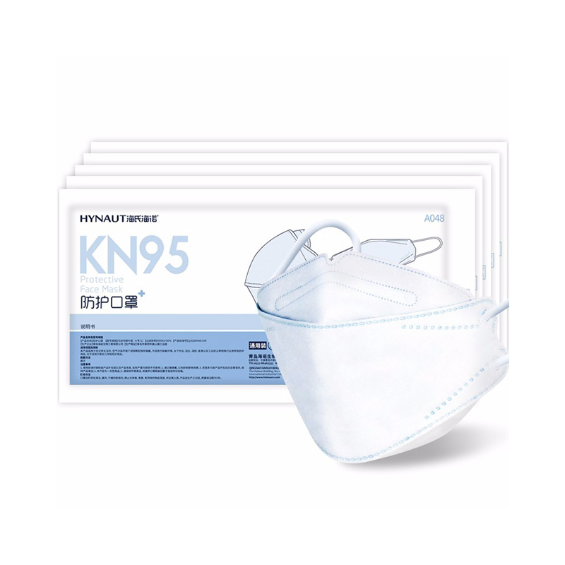 海氏海诺 四层过滤柳叶形 KN95成人防护口罩 200只/箱 （单位：箱）  白色