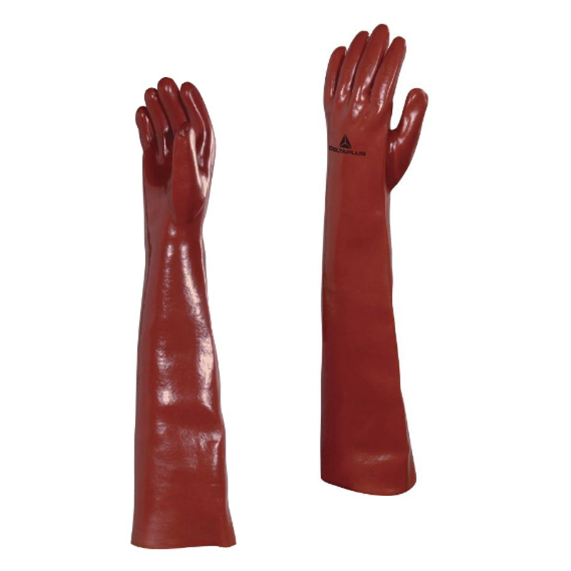代尔塔（Delta） 201601 PVC防化手套 60厘m （单位：双）  