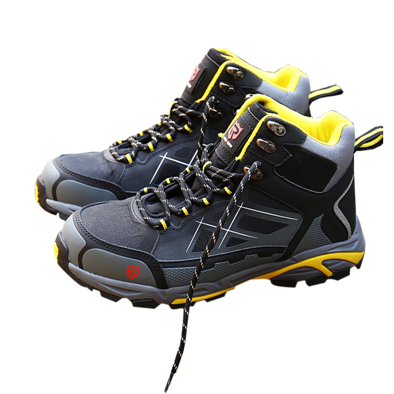 朗盟 LM170202K 耐磨安全鞋 44码 （单位：双）  黑灰色