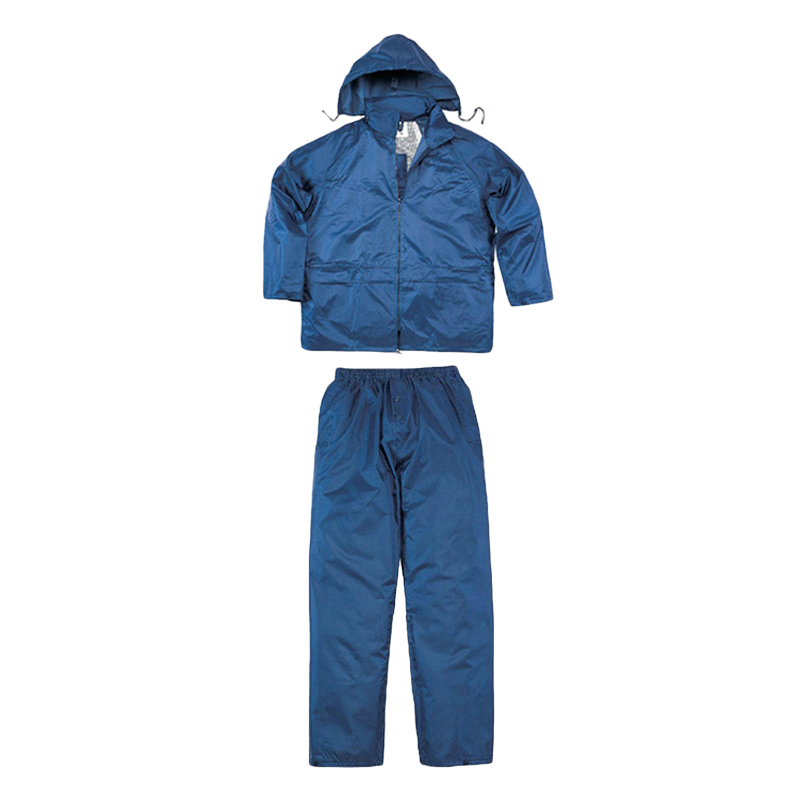 代尔塔（Delta） EN400(407003) 欧款设计涤纶雨衣套装 XL码 （单位：套）  藏青色