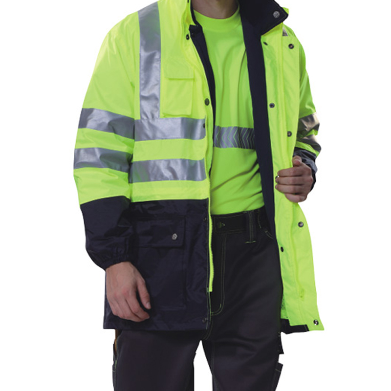 安大叔 JJ-B008 多功能棉衣 M码 （单位：件）  荧光黄