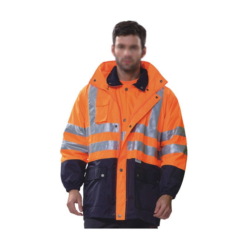 安大叔 JJ-B008 多功能棉衣 2XL码 （单位：件）  荧光橙