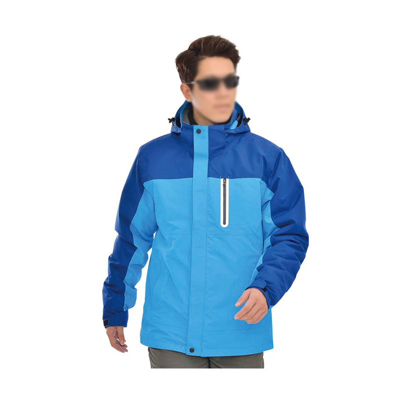 安大叔 JJ-B410-1 休闲冲锋衣 M码 （单位：件）  蔚蓝色