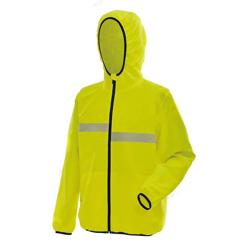 安大叔 JJ-G739 警示风衣 L码 （单位：件）  荧光黄