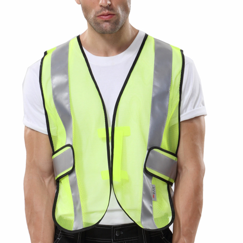 安大叔 JJ-A108 反光背心 2XL码 （单位：件）  荧光黄