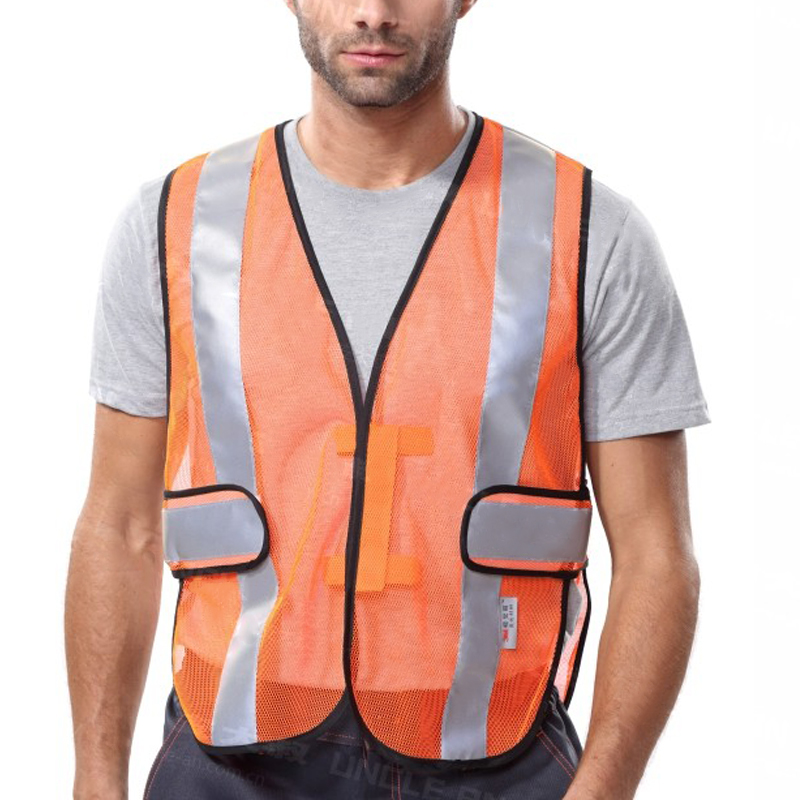 安大叔 JJ-A108 反光背心 M码 （单位：件）  荧光橙