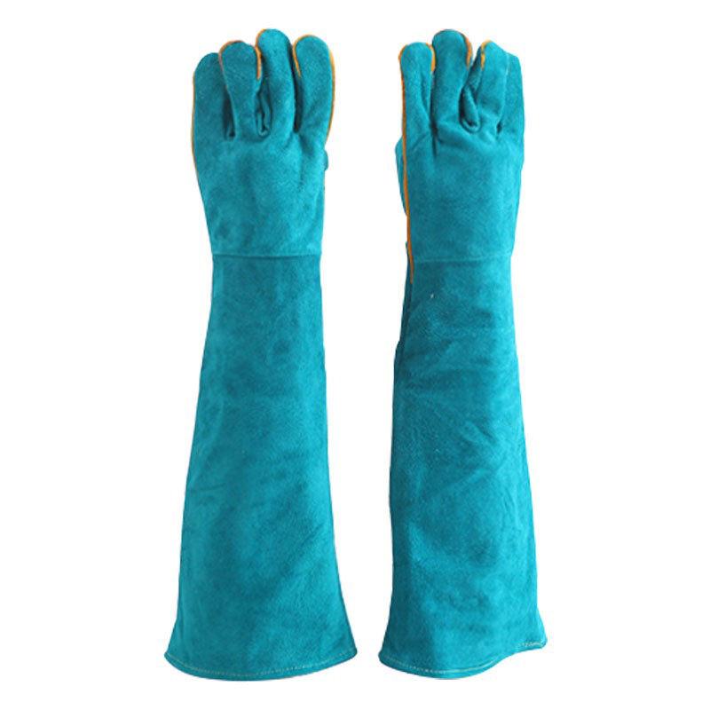 易美丽诺 LSL0120 耐磨耐高温手套 45cm （单位：双）  翠兰色