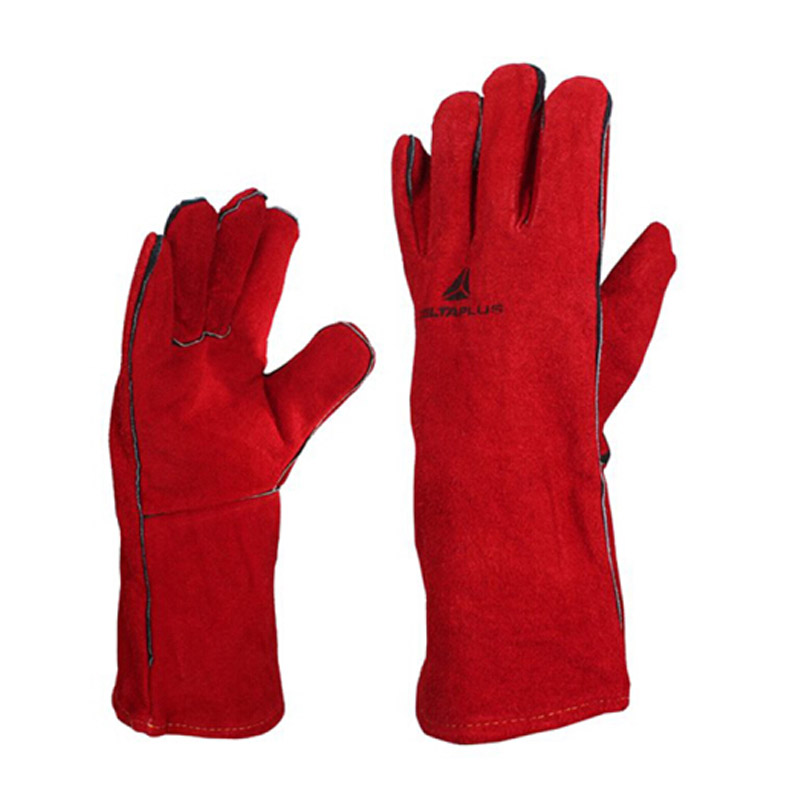 代尔塔（Delta） CA515R(205515) 焊工手套 10号 12副/打 （单位：包）  红色