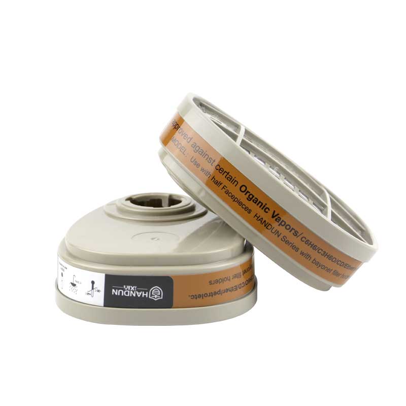 汉盾 HD-FB7603 防酸性气体滤毒盒 2个/包 （单位：包）  