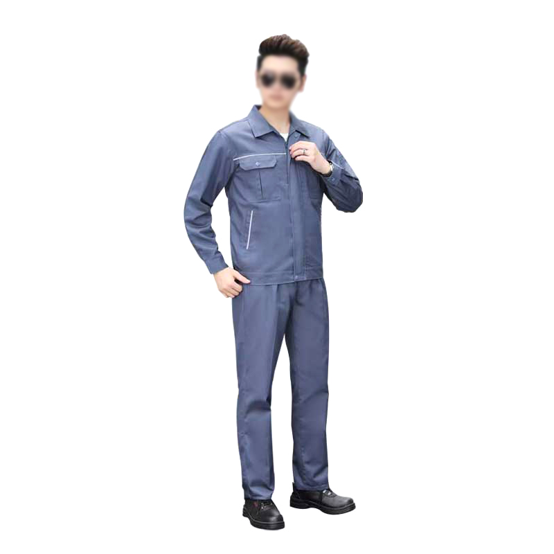 汉盾 HD-BCP1804 纯棉长袖秋冬款工作服 分体式 M码 （单位：件）  蓝色