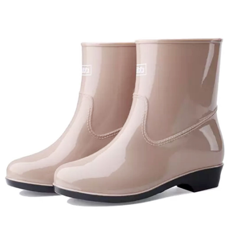 回力（Warrior） HL523 雨靴 36码 （单位：双）  卡其色