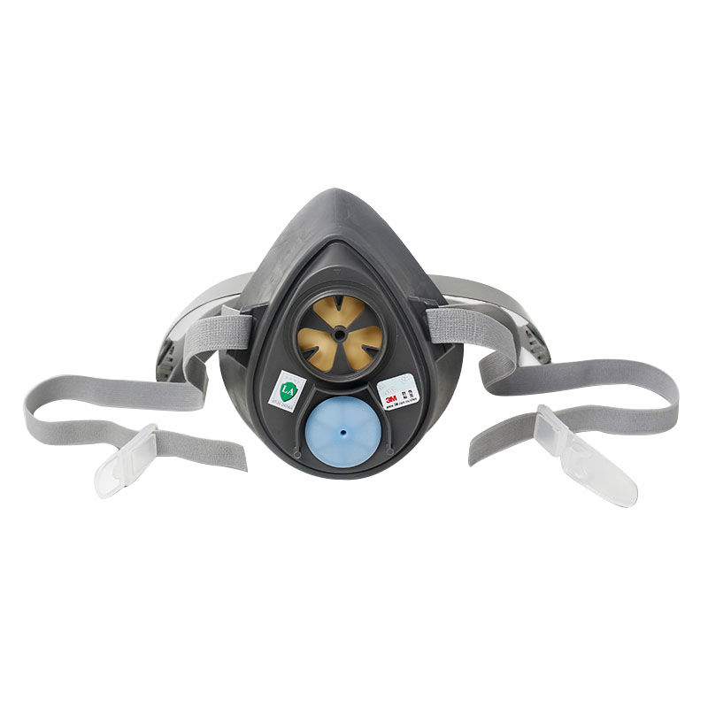 3M 3200 半面防护面罩 M码 （单位：个）  灰色