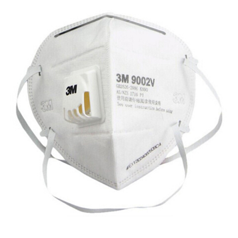 3M 9002V 防护口罩 均码 单片装 （单位：只）  
