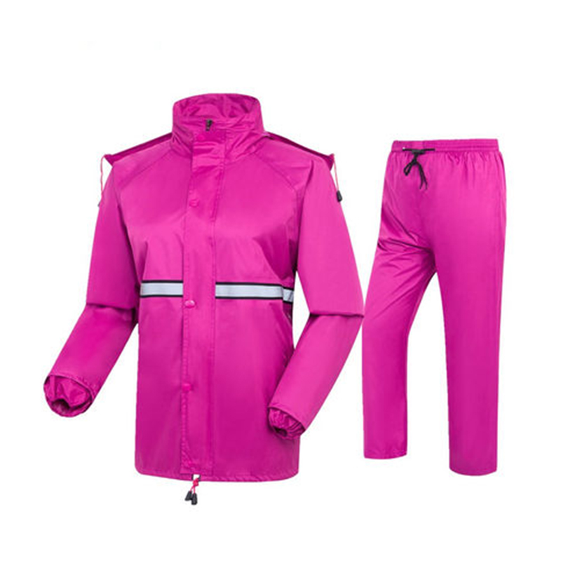 燕王 YW-889 反光雨衣套装 XL码 （单位：套） 分体式 紫红色